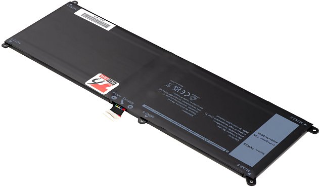 Baterie T6 Power Dell Latitude 12 7275, XPS 12 9250, 4000mAh, 30Wh, 2cell, Li-pol