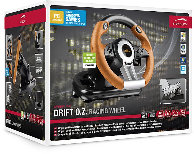 DRIFT O.Z. Racing Wheel PC