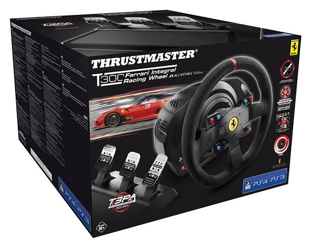 Thrustmaster Sada volantu a pedálů T300 Ferrari 599XX EVO pro PS3, PS4 a PC