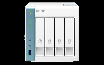 QNAP TS-431P3-4G (1,7GHz / 4GB RAM (až 8GB RAM) / 4x SATA / 1x GbE  / 1x 2,5GbE / 3x USB 3.2)