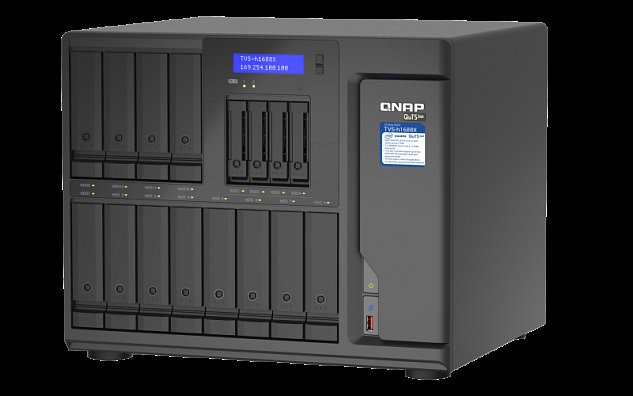 QNAP TVS-h1688X-W1250-32G (Xeon 3,3GHz, ZFS, 32GB ECC RAM, 12x 3,5