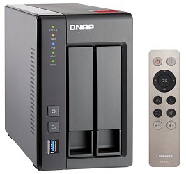 QNAP TS-251+-2G (2,42GHz / 2GB RAM / 2x SATA / 2x GbE / 1x HDMI / 2x USB 2.0 / 2x USB 3.0)