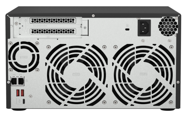 QNAP TS-873A-8G (Ryzen 2,2GHz / 8GB RAM / 8x SATA / 2x M.2 NVMe slot / 2x 2,5GbE / 2x PCIe / 4x USB)