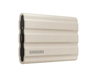 SSD 2TB Samsung externí T7 Shield, béžový