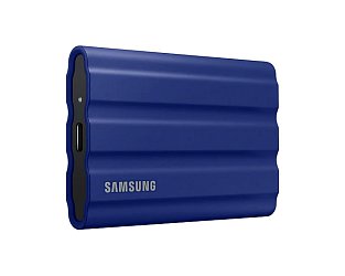 SSD 1TB Samsung externí T7 Shield, modrý