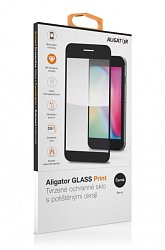 Aligator ochranné sklo PRINT Xiaomi Note 11 4G černá