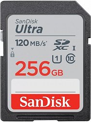 SanDisk Ultra SDXC 256GB 120MB/s Class10 UHS-I