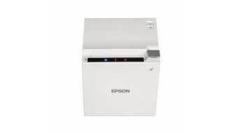 Epson TM-m50 (131): USB + Ethernet + NES + Serial, White, PS, EU