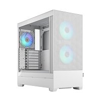 Fractal Design Pop Air RGB White TG Clear Tint