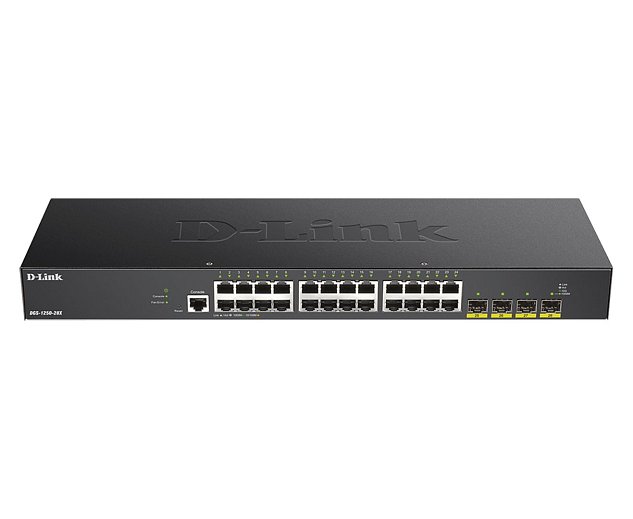 D-Link DGS-1250-28X Smart switch 24x Gb, 4x 1G/10G SFP+