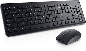 Dell set klávesnice + myš, KM3322W, bezdrátová, Ukrainian  (QWERTY)