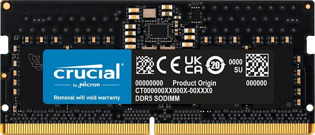 SO-DIMM 8GB DDR5 4800MHz Crucial