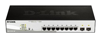 D-Link DGS-1210-10P L2/L3 Smart+ PoE switch