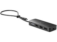 HP USB-C Travel Hub G2 port replikátor, nenapájí