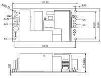 MikroTik GB60A-S12 - 12v 5A interní napájecí zdroj pro CCR1016 r2