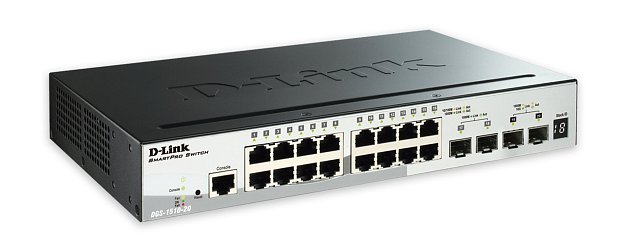 D-Link DGS-1510-20 Switch 16xGbit + 2xSFP + 2xSFP+