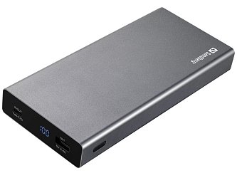 Sandberg Powerbank USB-C PD 100W, 20000 mAh, černá