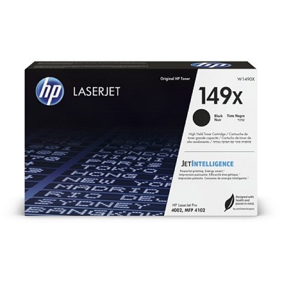 HP 149X, černá tonerová kazeta 9200 stran, W1490X