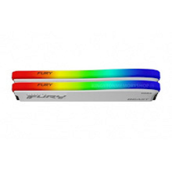 16GB DDR4-3200MHz CL16  FURY RGB White, 2x8GB