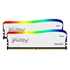32GB DDR4-3600MHz CL17 FURY RGB White, 2x16GB