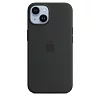 iPhone 14 Silicone Case with MS - Midnight