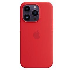 iPhone 14 Pro Silicone Case with MS - (PRODUCT)RED