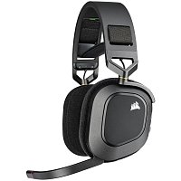 CORSAIR HS80 RGB Wireless headset carbon