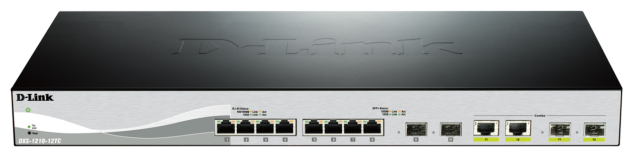 D-Link DXS-1210-12TC 8x10GbE 4xSFP+ switch