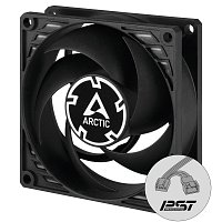 ARCTIC P8 PWM PST Case Fan - 80mm case fan with PWM control and PST cable
