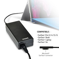 PORT CONNECT MICROSOFT® SURFACE napájecí adaptér k notebooku 60W