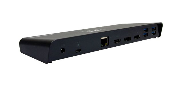 PORT CONNECT Dokovací stanice 11v1, 3x 4K USB-C + USB 3.0