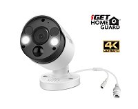 iGET HGNVK936CAM - UltraHD 4K PoE IP kamera, SMART detekce, IP66, zvuk, noční přísvit 40m, ONVIF 2.6