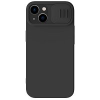 Nillkin CamShield Silky Silikonový Kryt pro Apple iPhone 14 Plus Black