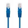 Kabel C-TECH patchcord Cat5e, UTP, modrý, 0,25m