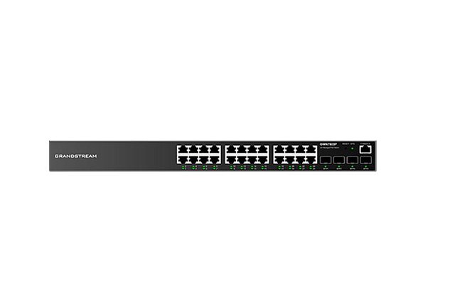 Grandstream GWN7803P Managed Network PoE Switch 24 1Gbps portů s PoE, 4 SFP porty