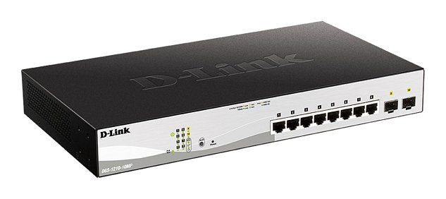 D-Link DGS-1210-10MP 10 Gbit PoE Smart, 8xGbE PoE+