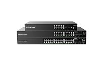 Grandstream GWN7803P Managed Network PoE Switch 24 1Gbps portů s PoE, 4 SFP porty