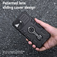 Nillkin CamShield Armor PRO Magnetic Zadní Kryt pro Apple iPhone 14 Black