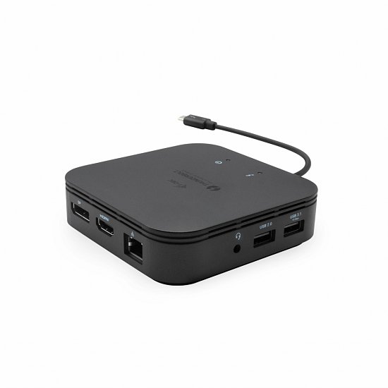 i-tec Thunderbolt 3 Travel Dock Dual 4K Display with Power Delivery 60W + i-tec Universal Charger 77