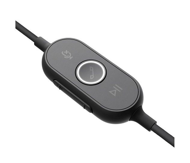 Náhlavní sada Logitech ZONE WIRED - GRAPHITE