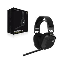 CORSAIR HS80 RGB Wireless headset carbon