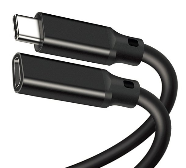 PremiumCord Prodlužovací kabel USB 3.2 generation 2, C/male - C/female, 1,5m