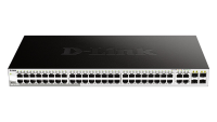 D-Link DGS-1210-48 Smart switch, 48x GbE, 4x RJ45/SFP, fanless