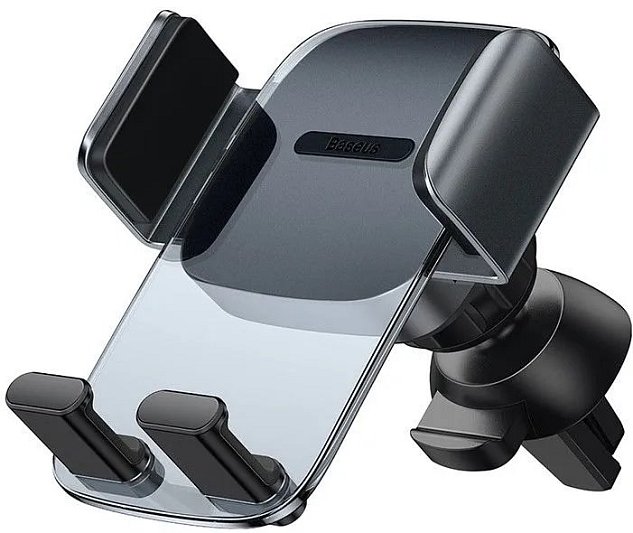 Baseus SUYK000001 Easy Control Phone Holder for Air Vent/Dashboard Black