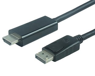 PremiumCord DisplayPort 1.2 na HDMI 2.0, 2m