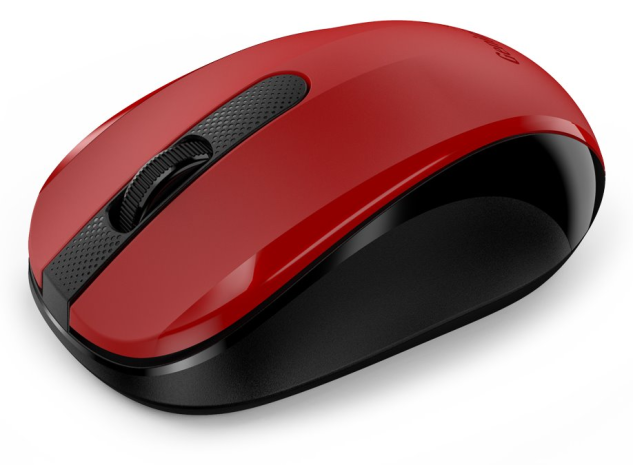Genius bezdrátová tichá myš NX-8008s červená