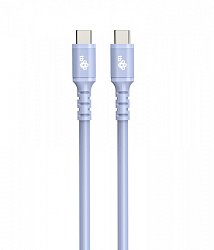 TB USB-C kabel fialový 100W 1m
