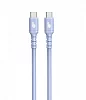 TB USB-C kabel fialový 100W 1m