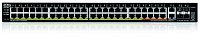 ZYXEL XGS2220-54, 54port, 600W PoE, 1Y Nebula FlexPro