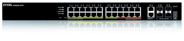 ZYXEL XGS2220-30HP, 30port, 400W PoE, 1Y Nebula FlexPro